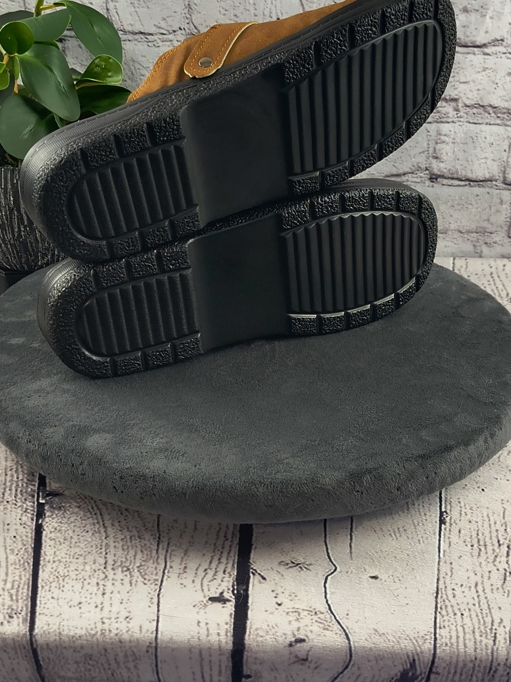 Casual Mule Clogs in Cognac Brown - Picture 4 of 9